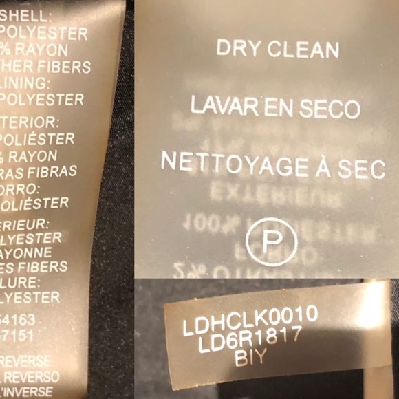 KARL LAGERFELD M MEDIUM BOLERO JACKET BLACK WHITE CROPPED OPEN FRONT BLAZER - Picture 13 of 13